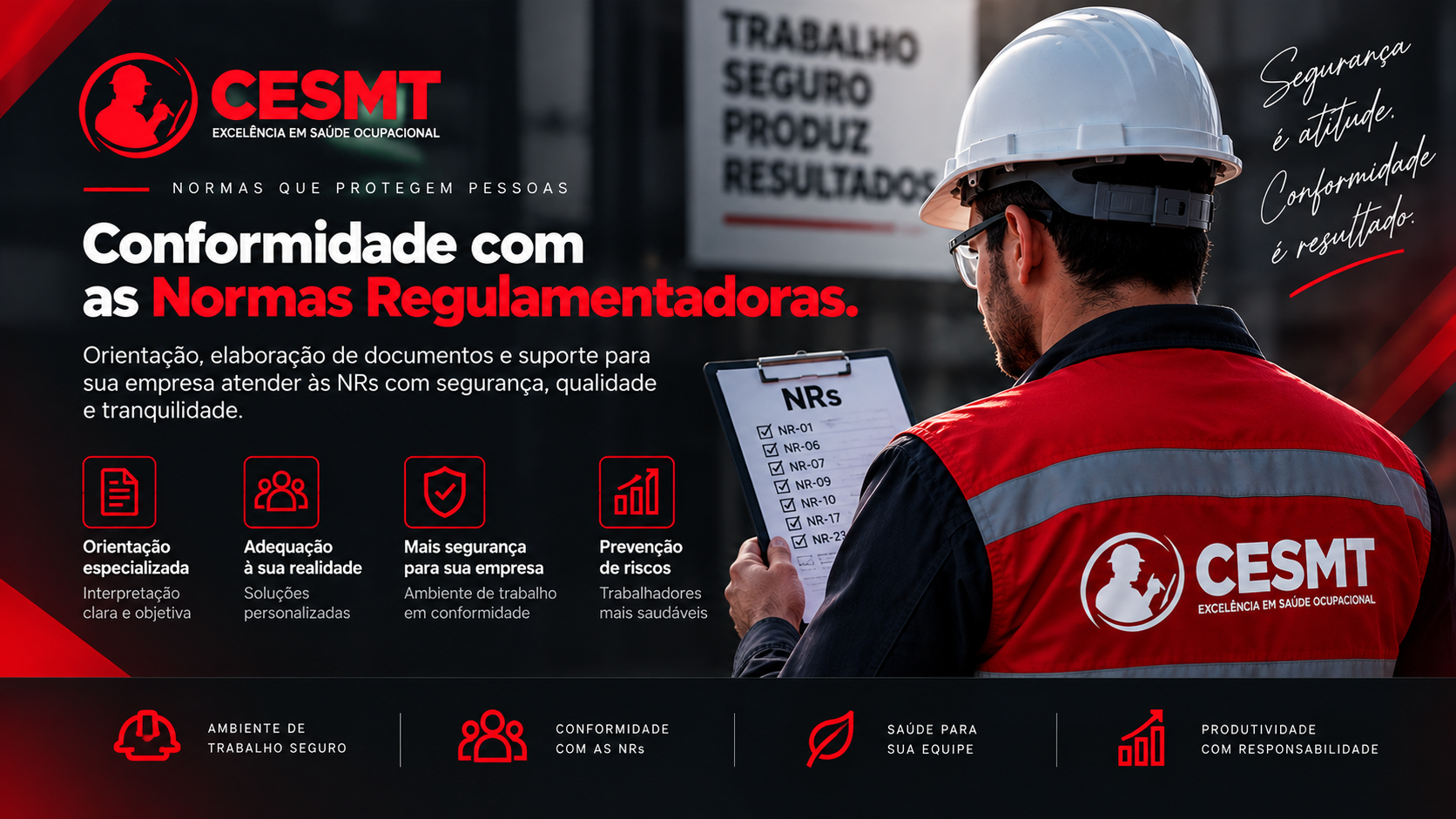 Normas Regulamentadoras e prevenção