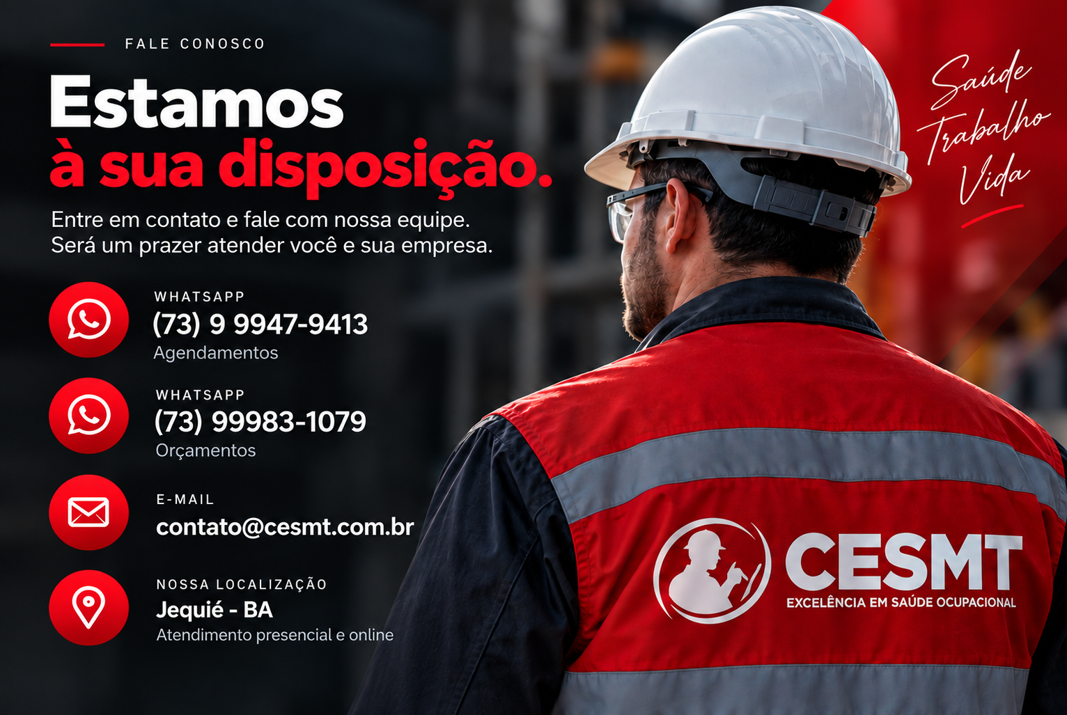 Solicite um atendimento com a CESMT