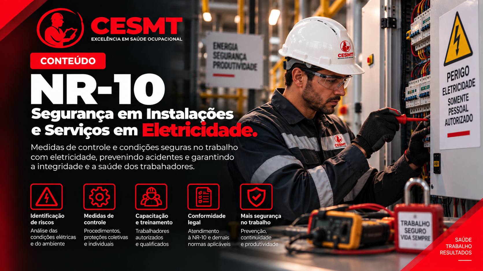 NR-10 — Segurança em Instalações e Serviços em Eletricidade — CESMT