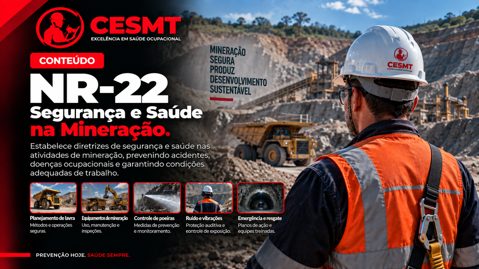 NR-22 — Segurança e Saúde Ocupacional na Mineração — CESMT
