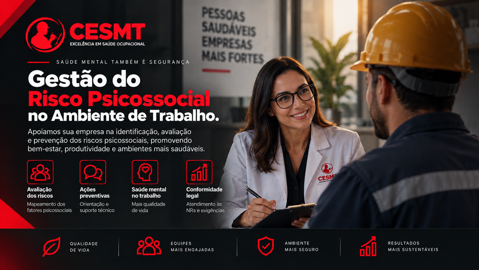 NR-01 — Disposições Gerais e Gerenciamento de Riscos Ocupacionais — CESMT